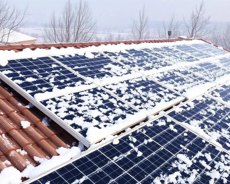 Fotowoltaika zimą — ile energii produkują panele?