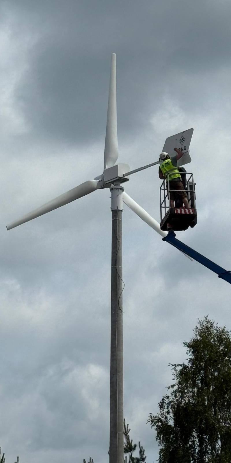 Turbiny wiatrowe — Nasze realizacje 14